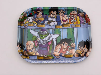 Rolling Tray Small 18x14cm Dragon Balls Assorted