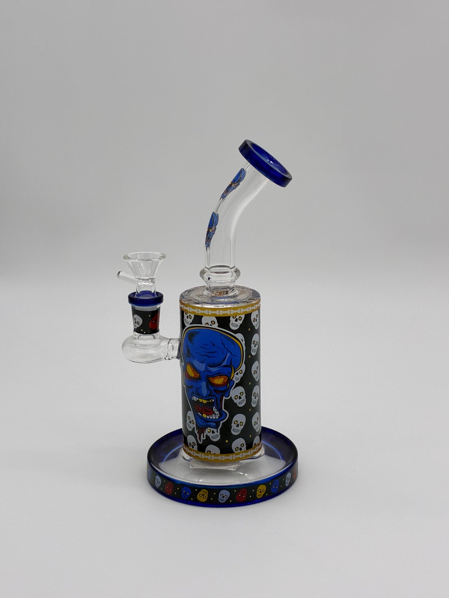 Billy Mate Monster Skull Glass Bong