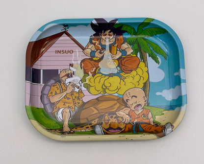 Rolling Tray Small 18x14cm Dragon Balls Assorted