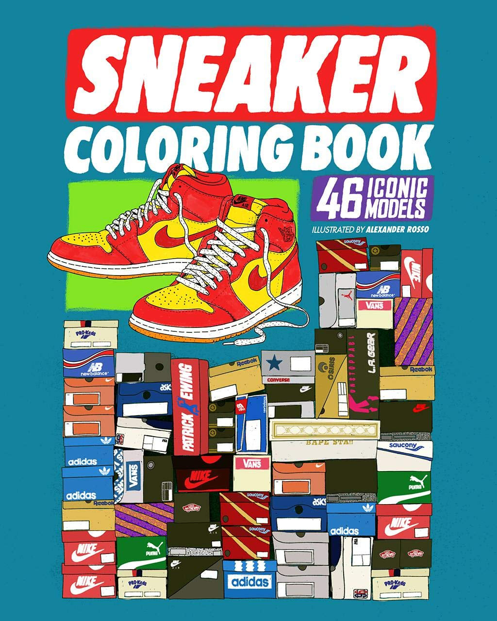 Coloring Book: Sneaker