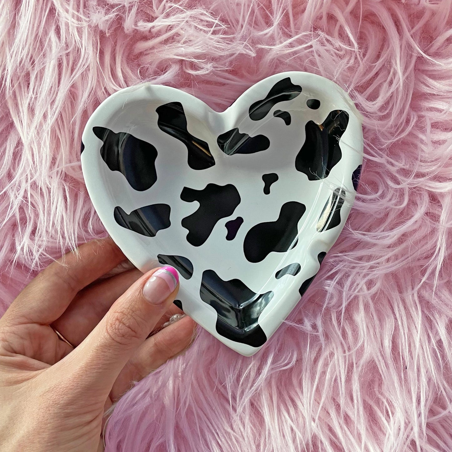 Burning Love Ceramic Ashtray Moo