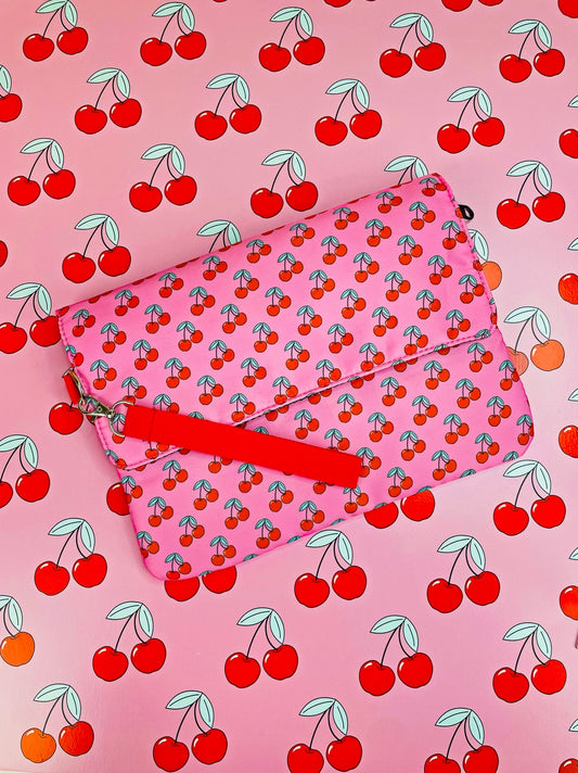 Smell Proof Bag Lockable Cherry