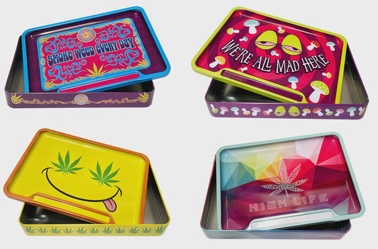 Metal Stash Box Off Beat Assorted