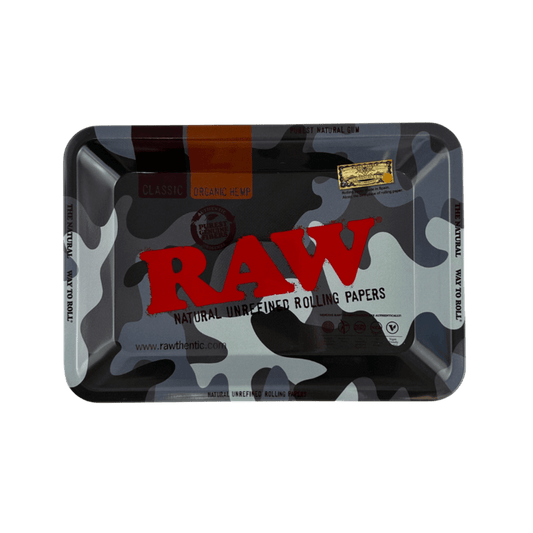 Raw Rolling Tray Mini Camo