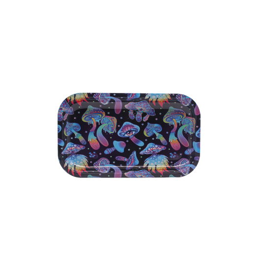 Rolling Tray Small Mushroom Trip 27x16cm