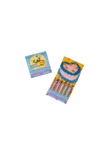 SMO Matchbook Birthday Cake