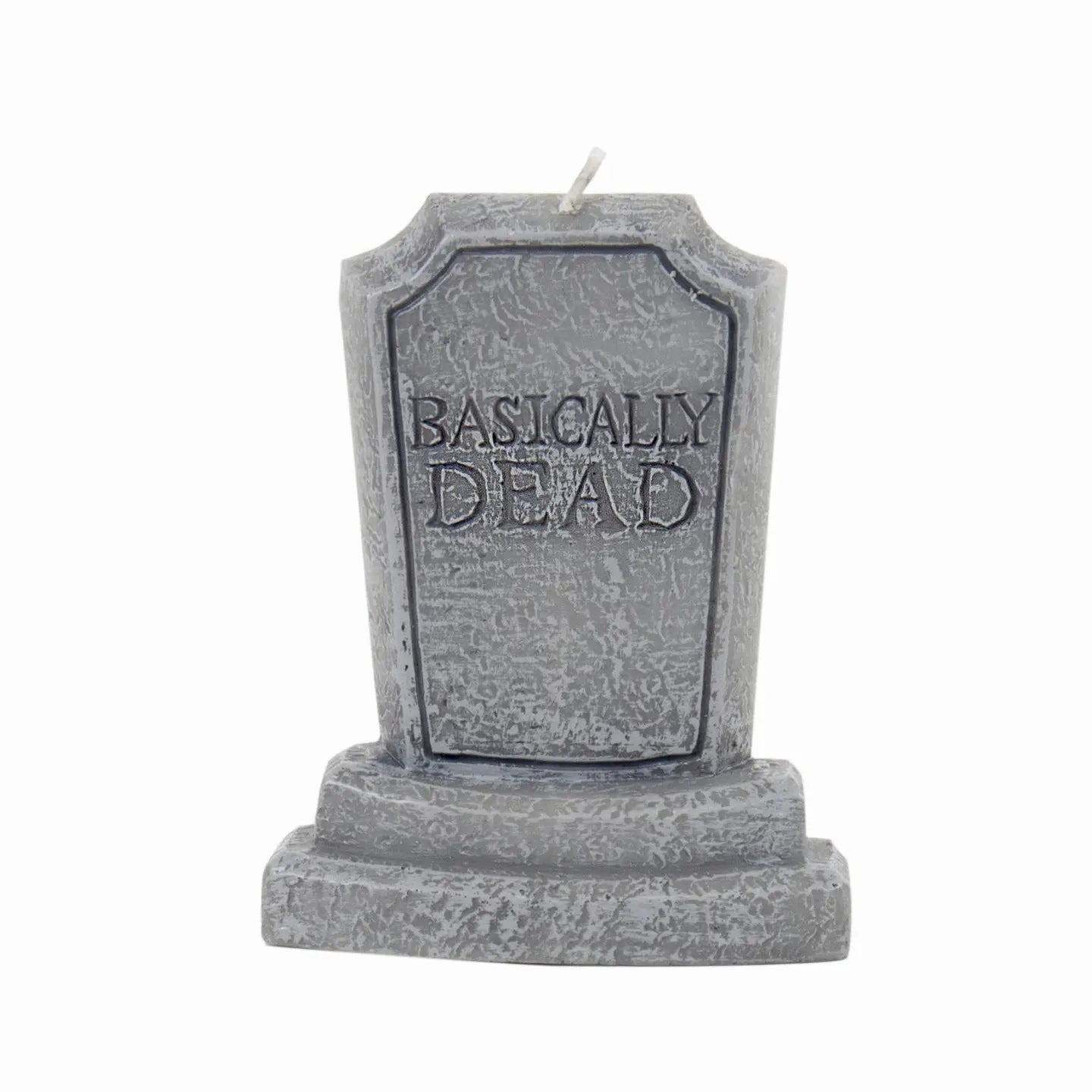 Candle Basically Dead Tombstone Shaped