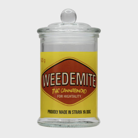 Bad Ass Stash Jar 370ml Weedemite Vegemite