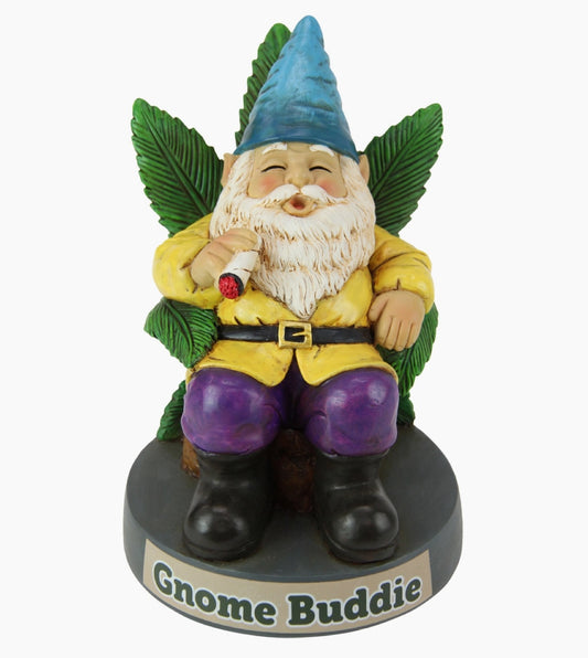 Gnome Smoking Buddy 19cm