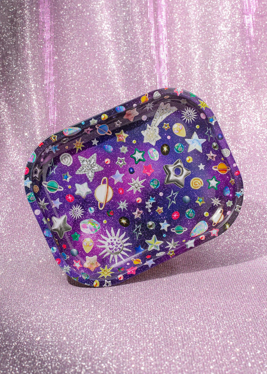 Canna Style Rolling Tray Cosmic Charms