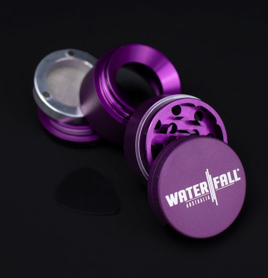 Waterfall Metal Grinder 43mm Purple Matte