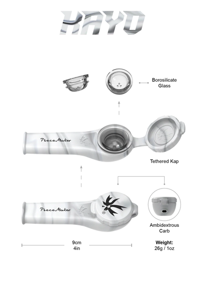Piece Maker Silicone Pipe 9cm Kayo