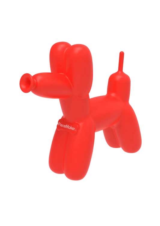 Piece Maker Silicone Bong 14.5cm Balloon Dog