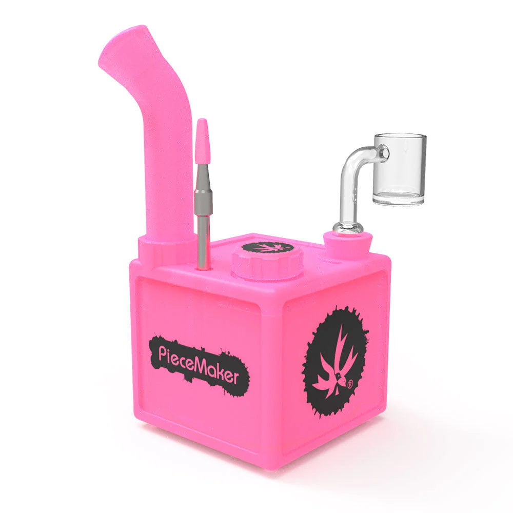 Piece Maker Silicone Bong 10cm Kube Dab Rig