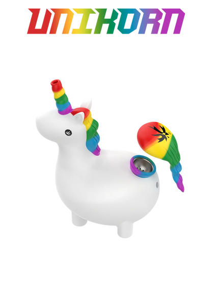 Piece Maker Silicone Bong 14cm Unicorn