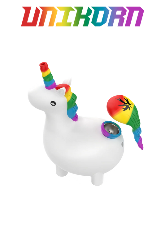 Piece Maker Silicone Bong 14cm Unicorn