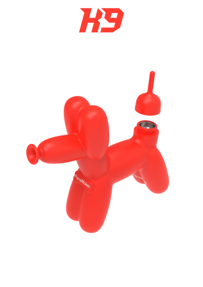 Piece Maker Silicone Bong 14.5cm Balloon Dog