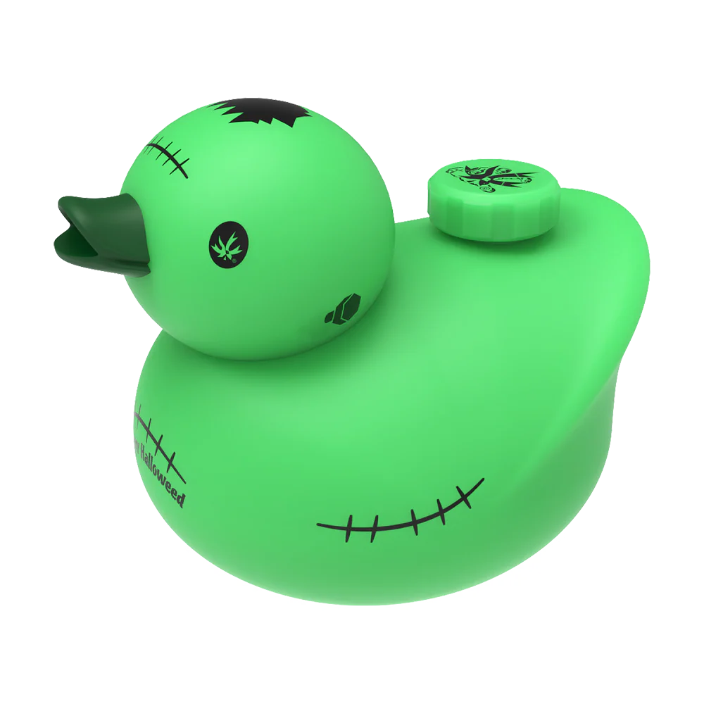 Piece Maker Silicone Bong 14cm Rubber Duck Kwack