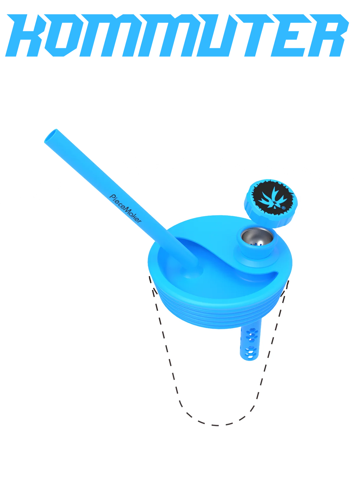 Piece Maker Silicone Bong Lid 10cm Kommuter