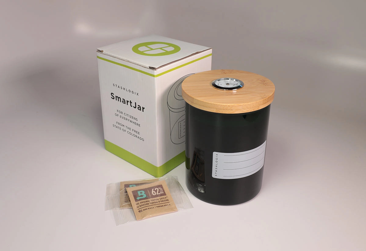 StashLogix Smart Jar Green
