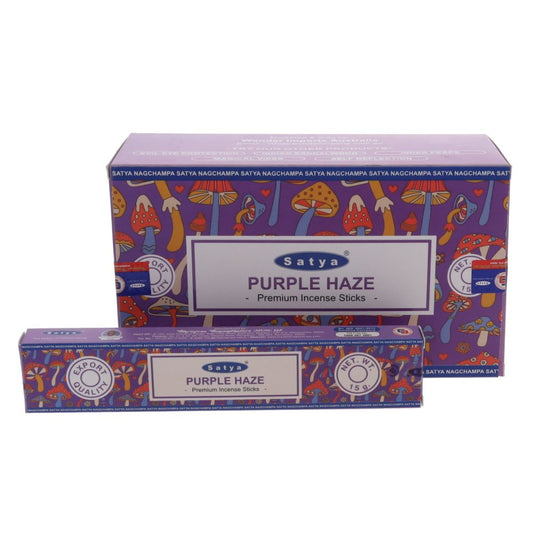 Satya Incense Sticks 15g Purple Haze