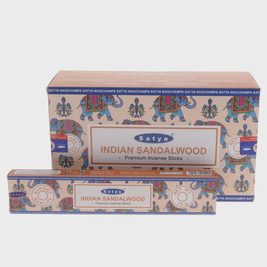 Satya Incense Sticks 15g Indian Sandalwood