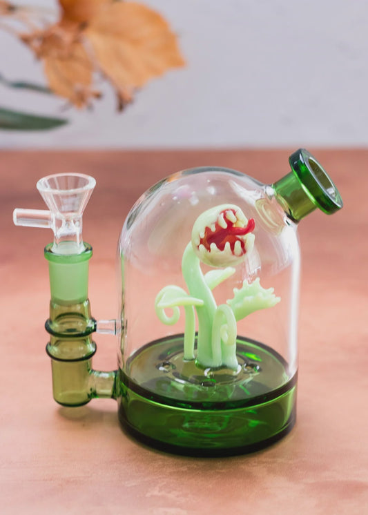 Canna Style Cloche Bong 15cm Venus Fly Trap