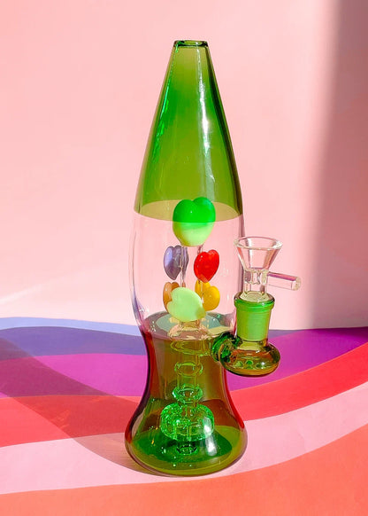 Canna Style Lava Lamp Bong