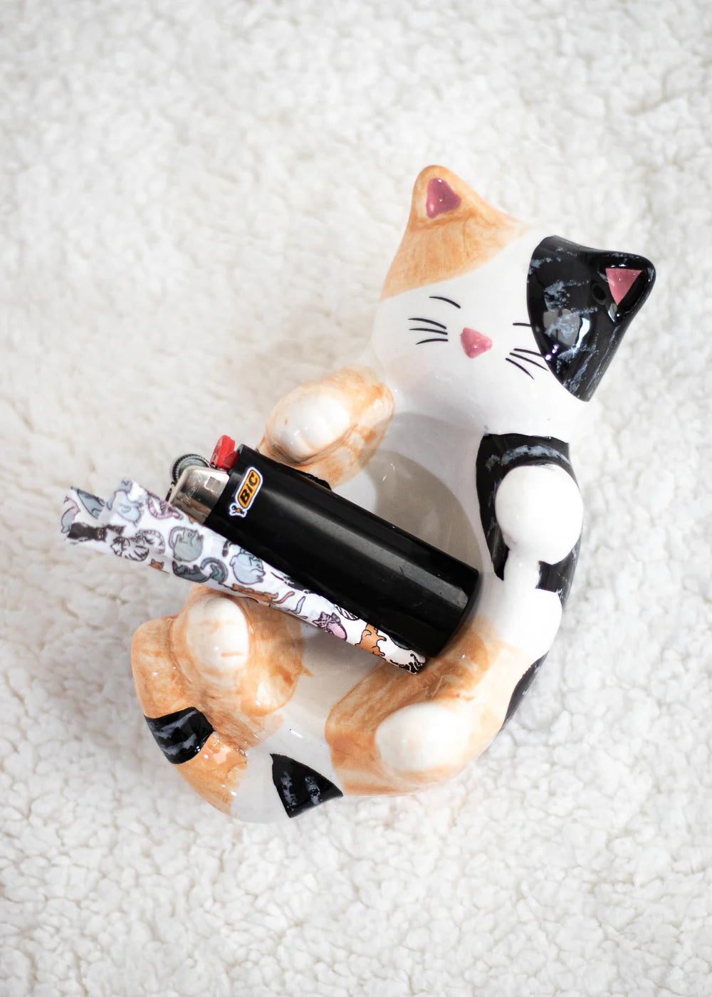 Canna Style Cat Ashtray
