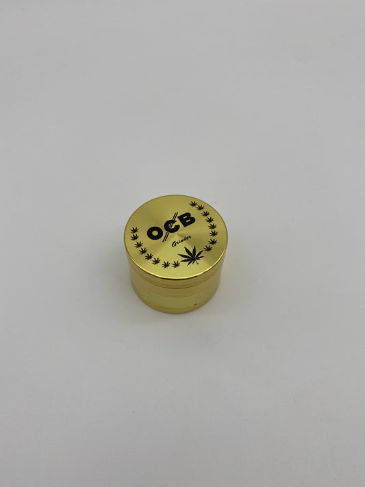 OCB Gold 4pc Metal Grinder 5cmm