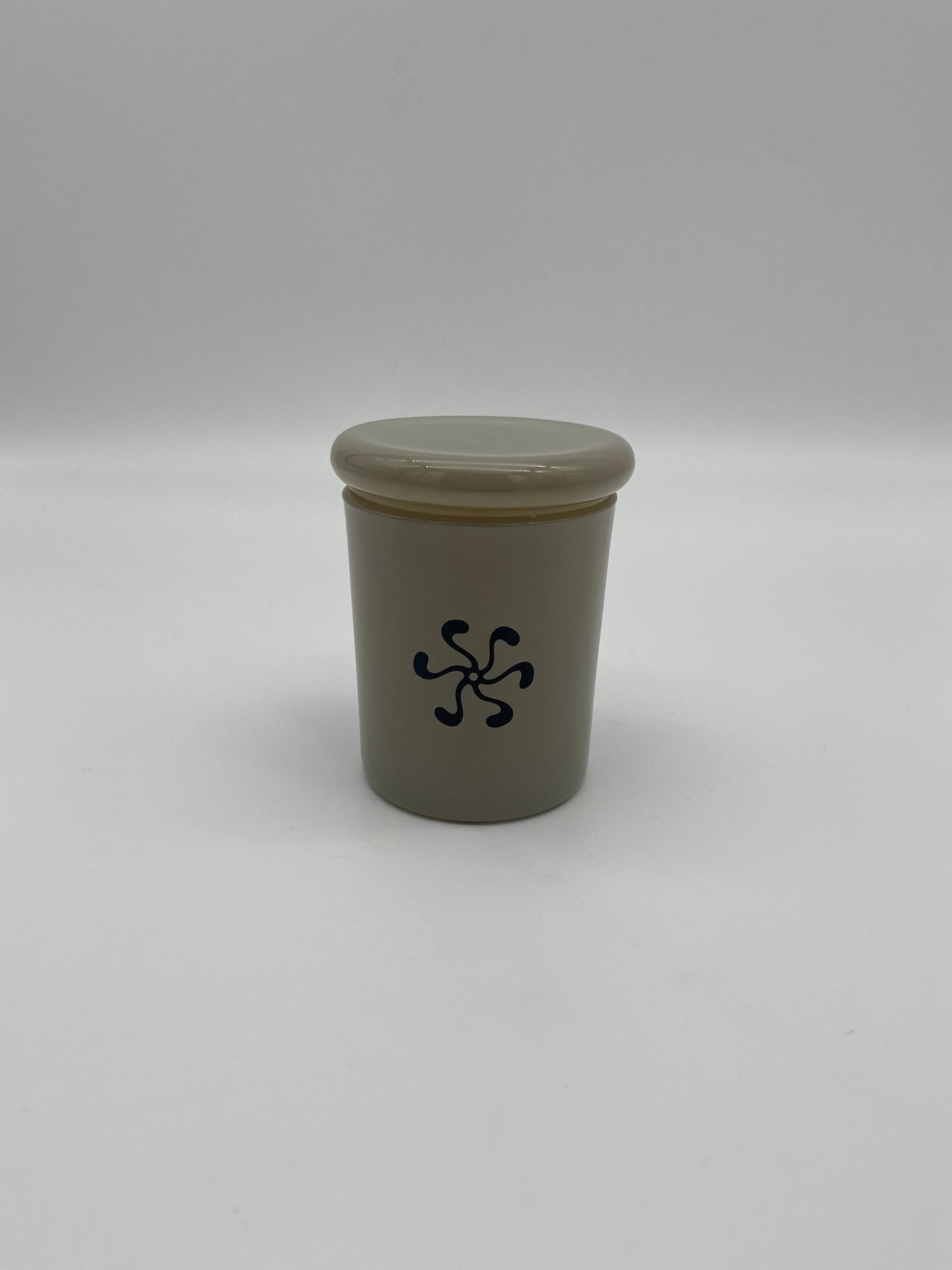 Gatorbeug Ceramic Stash Jar ‘Pot is Fun’ Beige