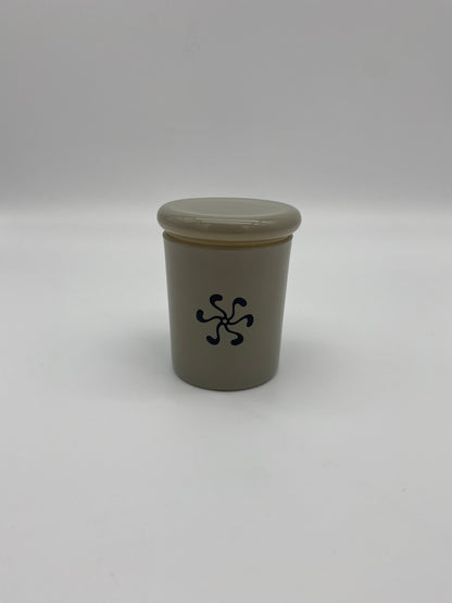 Gatorbeug Ceramic Stash Jar ‘Pot is Fun’ Beige