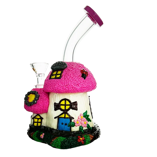 Billy Mate 3D Mushroom Bong with Internal Perc 18cm
