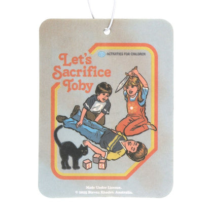Steven Rhodes Air Freshener “Let’s Sacrifice Toby”