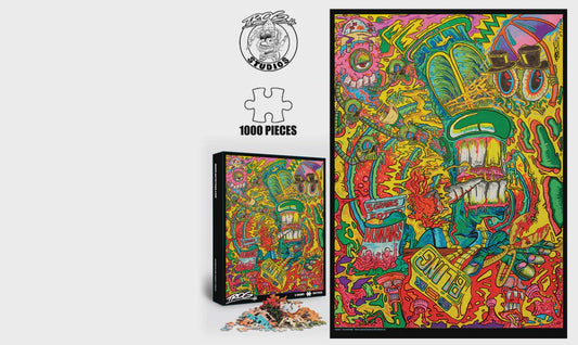 Trog Jigsaw Puzzle 1000pcs 5 Grams Fried Humans