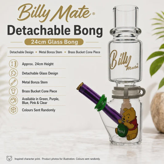Billy Mate Detachable Bong 24cm Winnie the Pooh