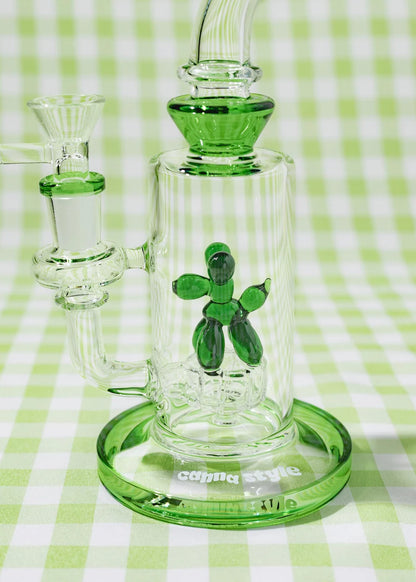 Canna Style Balloon Dog Figurine Bong