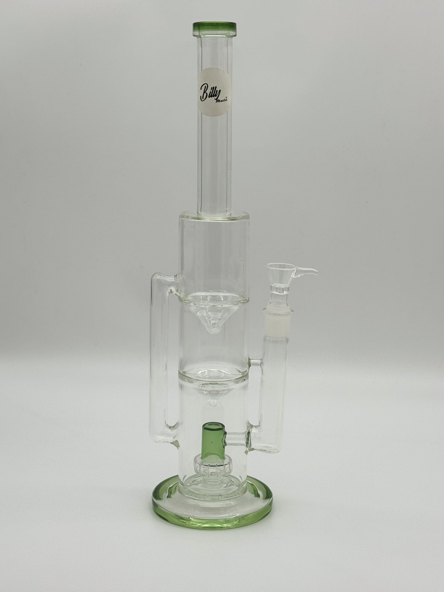 Double Funnel UFO Recycle Bong 39cm