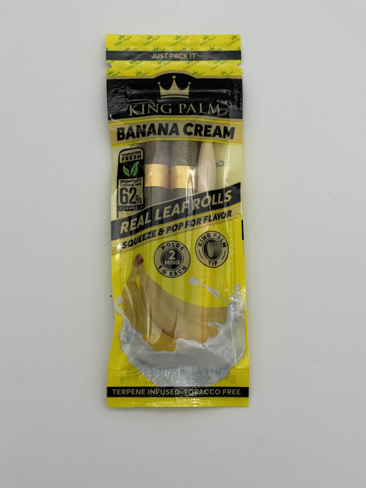 King Palm Banana Cream Mini 2p 1.5g