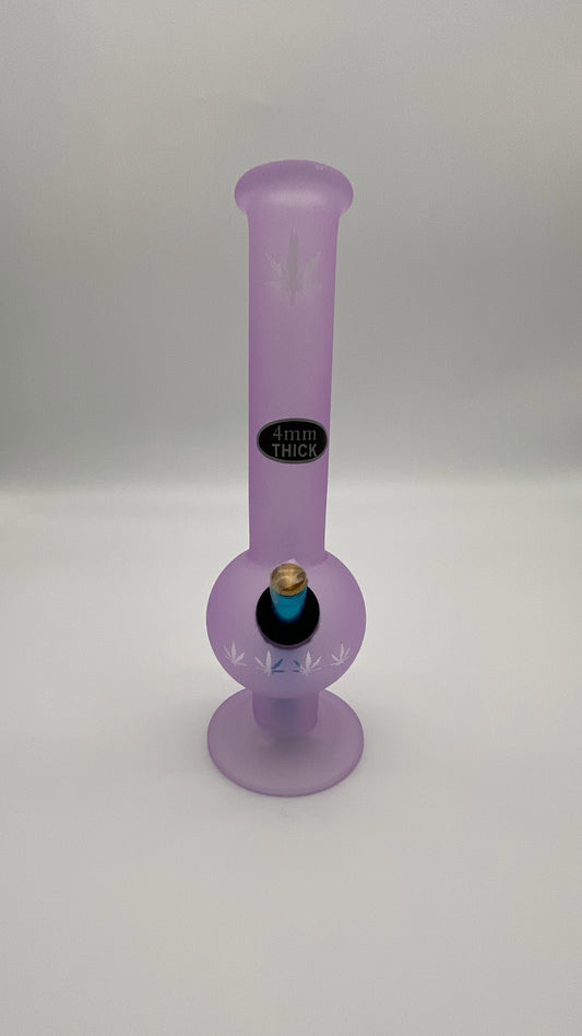 MWP Medium Bent Bubble Frosted 28cm Purple