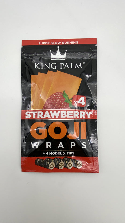 King Palm Goji Wraps Strawberry 4p