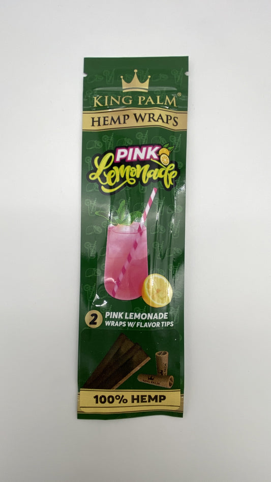 King Palm Hemp Wraps Pink Lemonade 2p