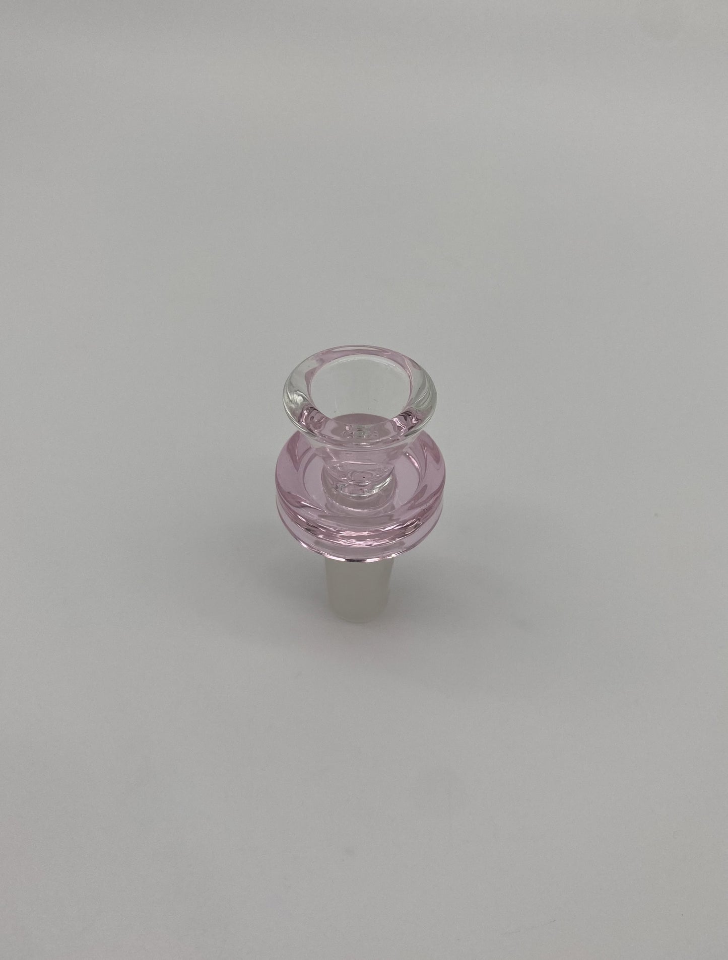 Pink Ring Glass Cone piece 14mm