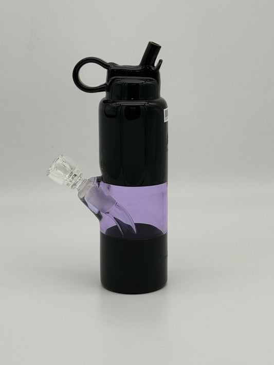 Empire Glass Mini Rig LRG Black Water Bottle