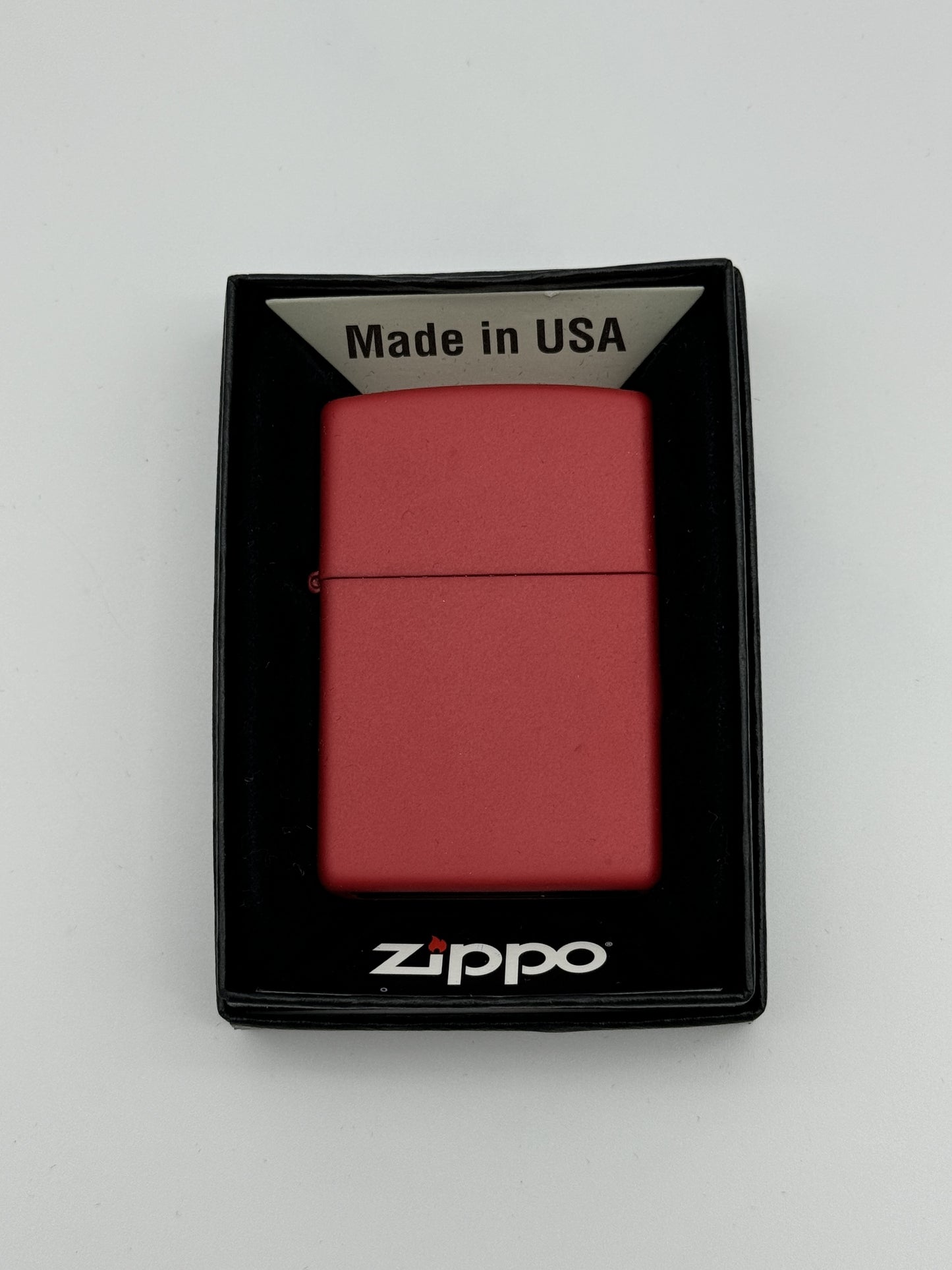 Zippo Regular Red Matte 233