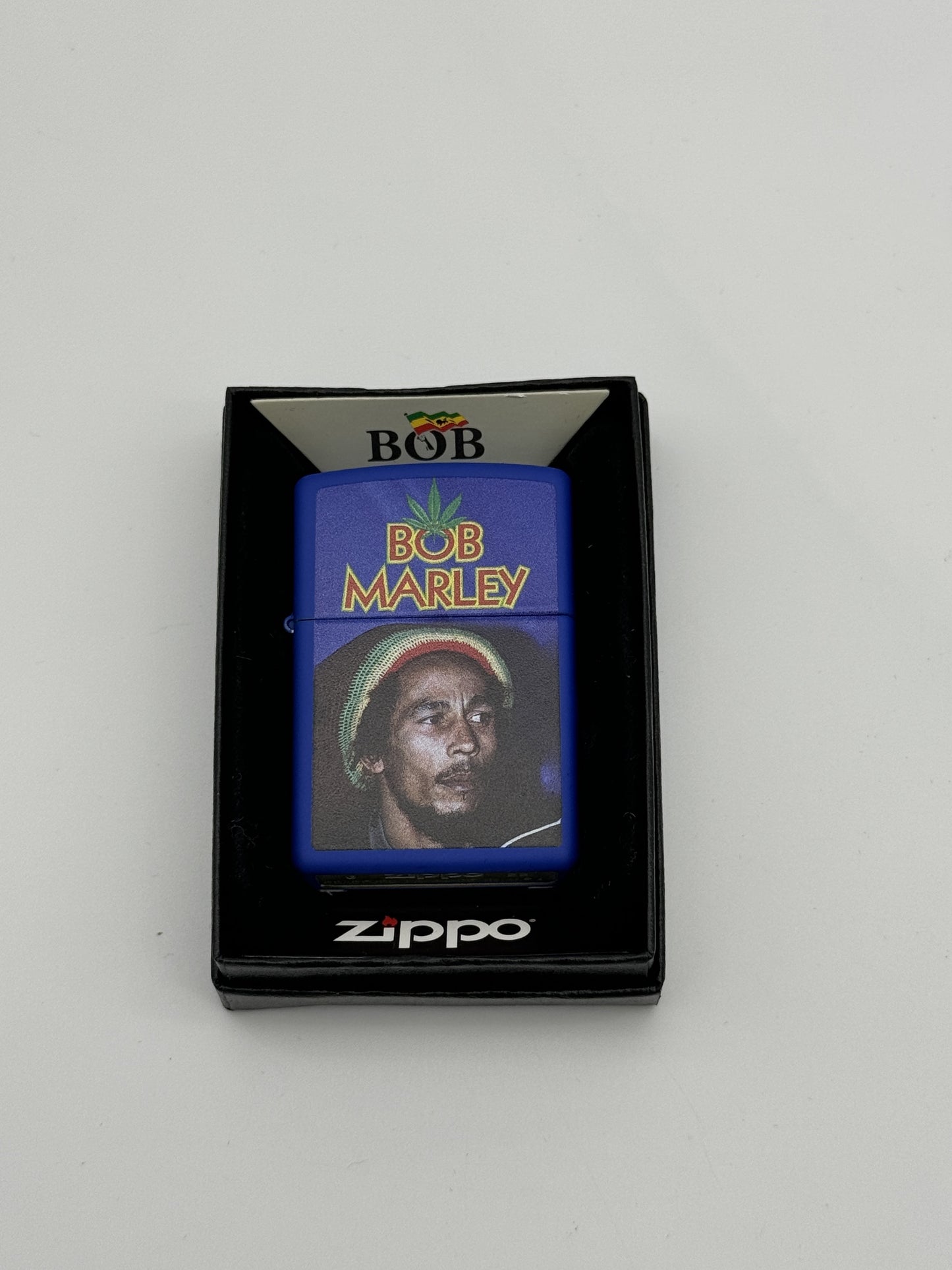 Zippo Bob Marley Royal Blue Matte