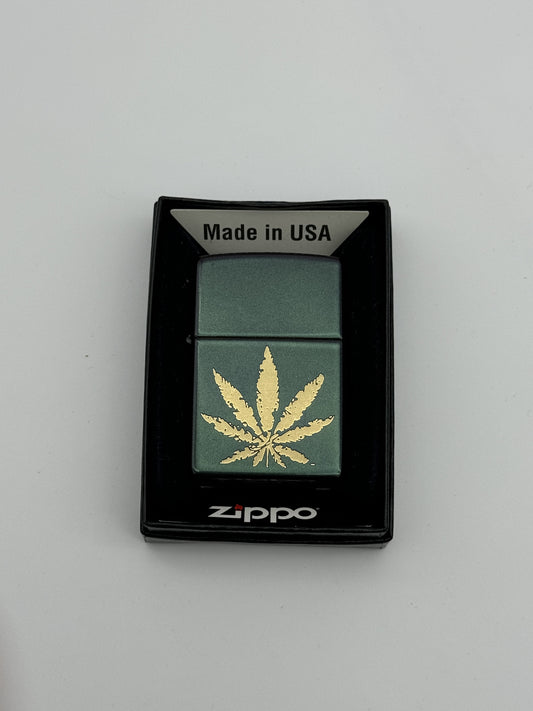 Zippo cannabis design