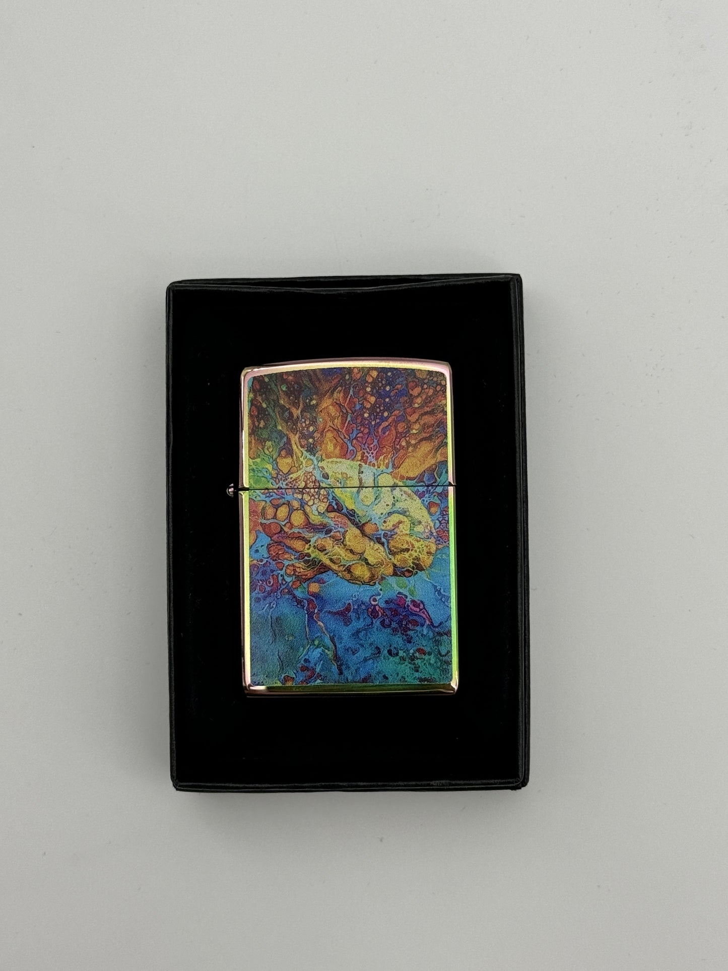 Zippo Psychedelic Brain Design