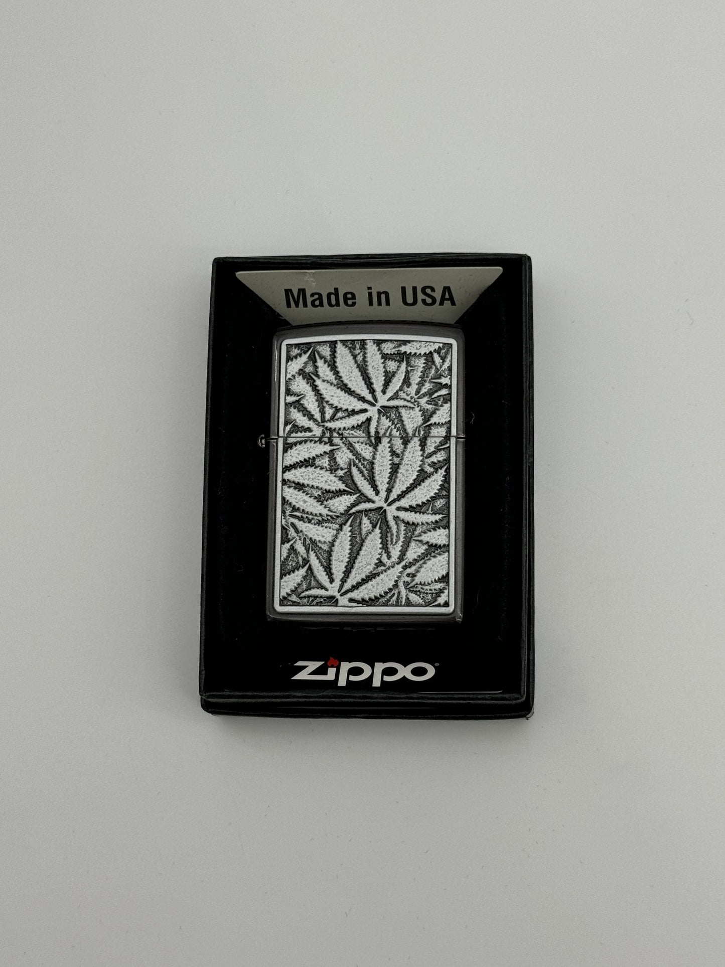 Zippo Cannabis Emblem