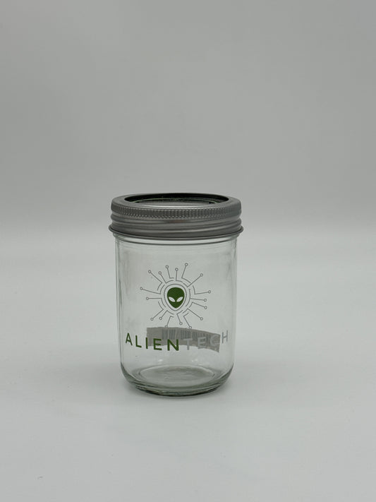 Alien Tech Glass Jar